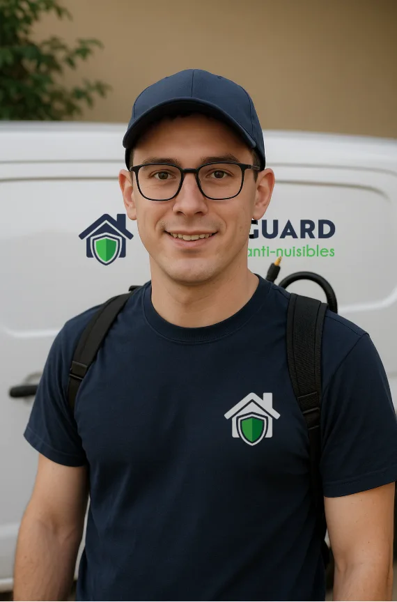 Technicien Nuisi'Guard certifié Certibiocide - Maxime