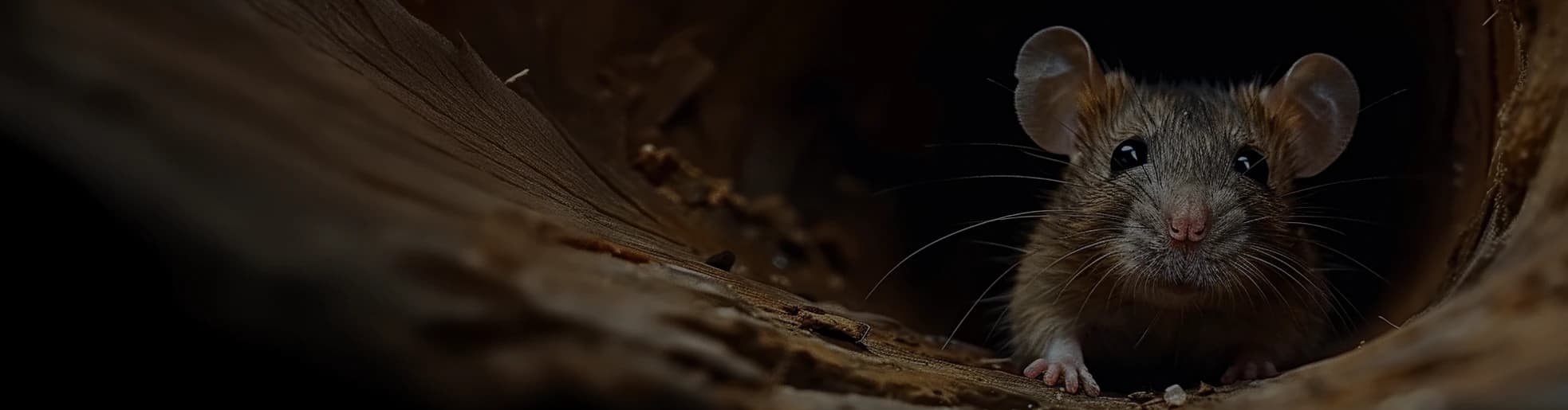 Intervention de dératisation professionnelle contre les rats