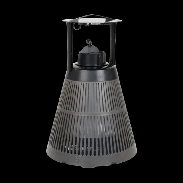 Piège anti-moustiques professionnel installé lors d'une intervention à Lyon