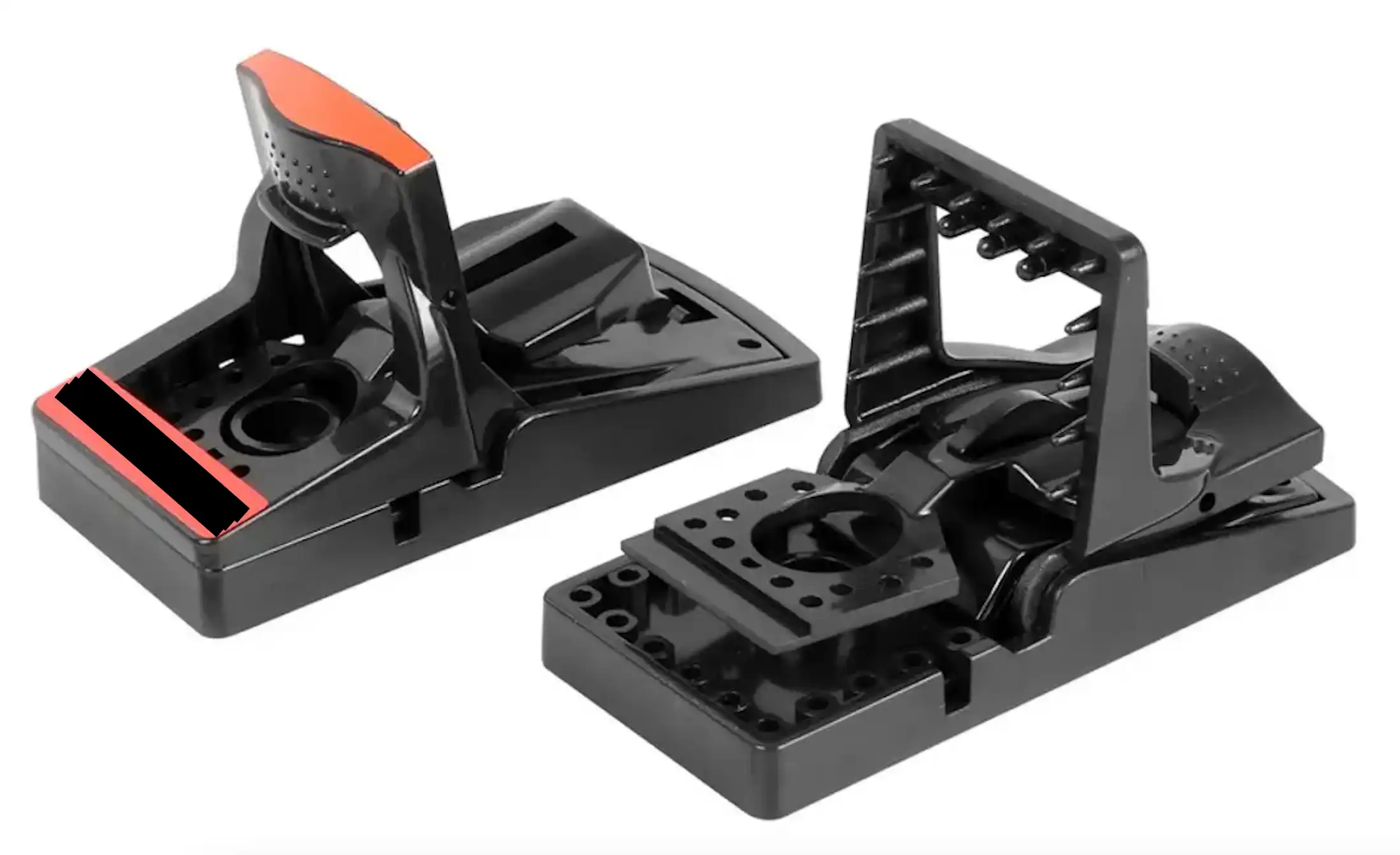 Exemple visuel d'une tapette à souris posée chez nos clients